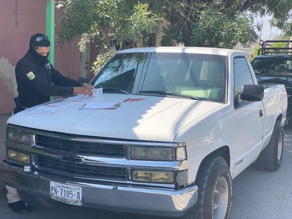 Elementos del Estado realizan operativo de placas vencidas en Frontera