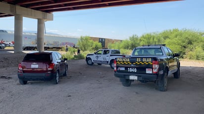 Policías encuentran el cadáver de un indigente en las vías del tren en Monclova