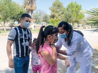 En Ecoparque de Monclova vacunan a niños la Triple Viral