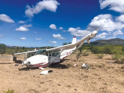 Cae avioneta en la Región Centro; ¡estamos bien!