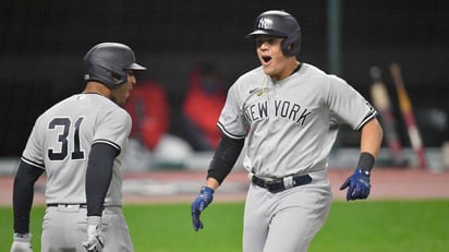 Yankees blanquea a los Indios por 8-0