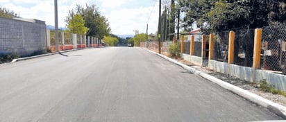 Obra de pavimento en el Ejido Fresnillo  