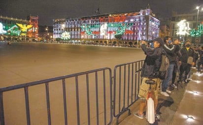 Alistan evento de AMLO de 35 mdp en el Zócalo