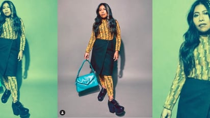 Yalitza Aparicio ahora es modelo de Prada y deslumbra con su look