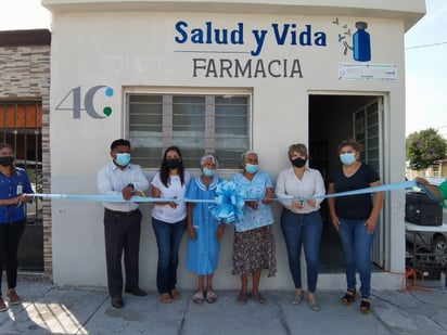 Las autoridades de Ciénegas inauguraron la Farmacia Salud y Vida