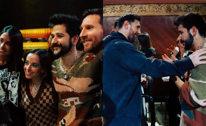 Lionel Messi asiste con Antonela al concierto de Camilo y Evaluna