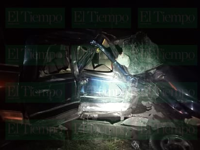 Camioneta es impactada por tráiler en Frontera, el conductor resultó con lesiones graves