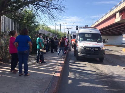 15 pasajeros heridos deja choque entre dos camiones urbanos en Monclova