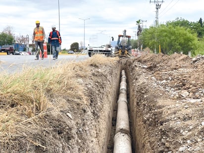 El anillo periférico para el agua en Monclova tiene avance del 98%