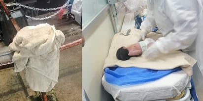 Abandonan bebé con huellas de maltrato en Iztapalapa