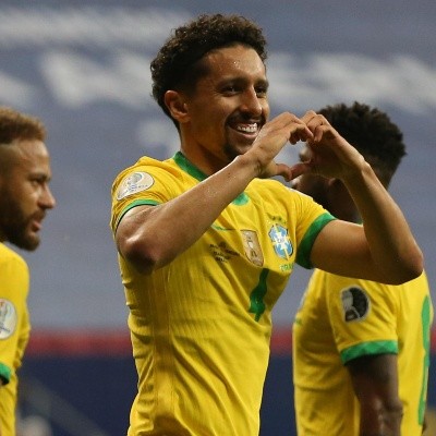 Marquinhos destaca la reacción de Brasil para vencer a Venezuela