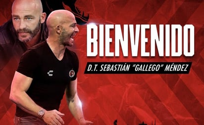 Xolos anuncia a Sebastián 'Gallego' Méndez como su nuevo entrenador