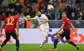 Benzema hace golazo en la final de la UEFA Nations League