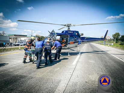 Reportan accidente en la carretera 57, a la altura de El Colorado