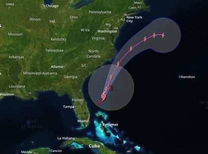 'Pamela' pasará sobre el norte de Coahuila y sur de Texas la noche del miércoles como depresión tropical