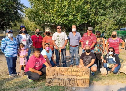 Campaña de reforestación en Ecoparque de Monclova