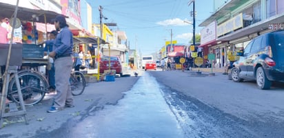 Vendedores ambulantes y su obstrucción de calles