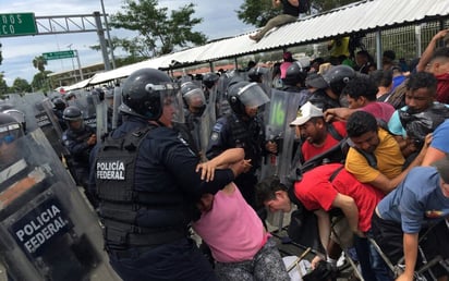 Iglesia: Pide parar política de represión a los migrantes