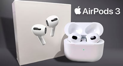 Apple presenta la tercera versión de auriculares AirPods, con audio espacial