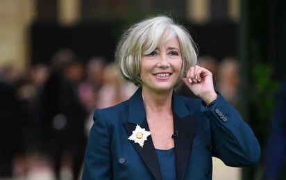 Emma Thompson critica la cultura del desecho y reutiliza