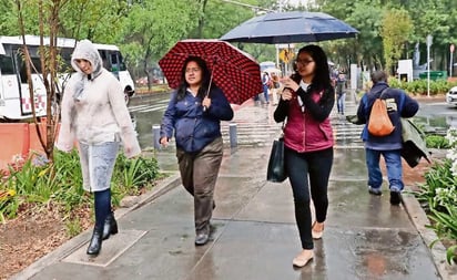 A qué hora lloverá este martes en la CDMX