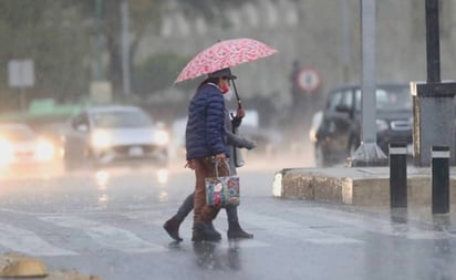 A qué hora lloverá en la CDMX