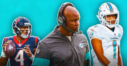 Brian Flores reitera apoyo a Tua Tagovailoa y crecen rumores sobre Deshaun Watson