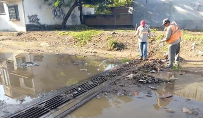 Las bocas de tormenta en Monclova están en mal estado