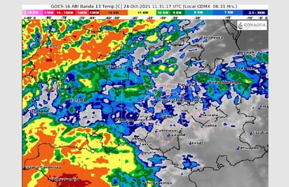 Huracán 'Rick' provocará lluvias en Guerrero y Michoacán