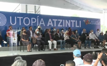 Clara Brugada inaugura Utopía Hídrica Atzintli en Iztapalapa