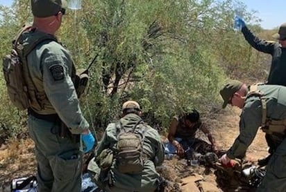 Indocumentados caen de un barranco en Eagle Pass, uno murió y el otro quedó gravemente herido