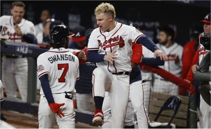 Braves se ponen a una victoria de conquistar la Serie Mundial