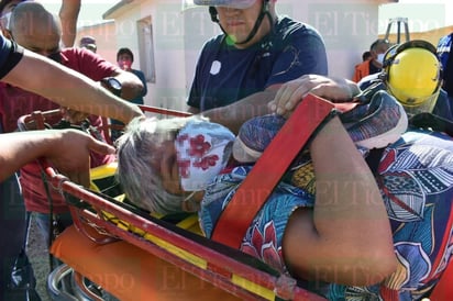 Cayó a tres metros de profundidad cuando visitaba el Panteón Guadalupe en Monclova