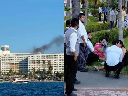 Más de 600 personas evacuadas por un incendio en un hotel de Cancún