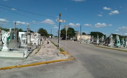 Reportan escasa afluencia en cementerios de Yucatán