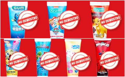 Pastas dentales para niños, con endulzante y falsas leyendas