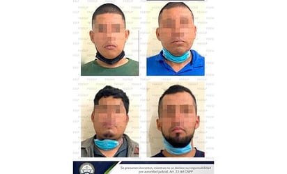 Detienen a cuatro por asalto a cuentahabiente