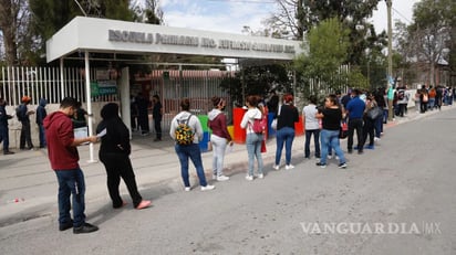 En Saltillo módulos de vacunación antiCOVID-19 vacíos