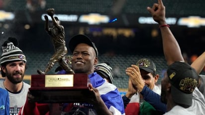 MLB: Jorge Soler, de escapar de su país a convertirse en MVP de la serie mundial 