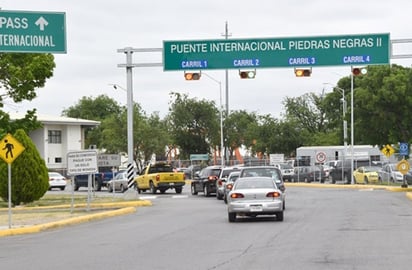 Por reapertura, modificarán carriles en Puente Dos, solo uno estará disponible para cruzar a Piedras Negras