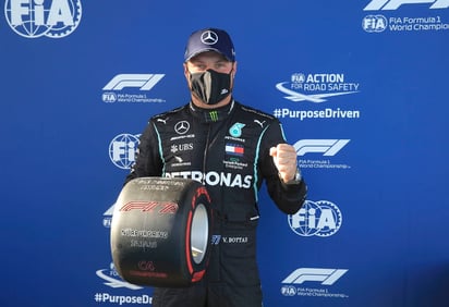 Valtteri Bottas (Mercedes) gana la 'pole' en México