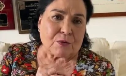 Carmen Salinas tiene actividad cerebral leve, detalla la nieta de la actriz