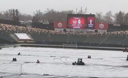 Canadá cancela reconocimiento de cancha por el clima