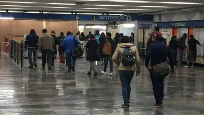 Estación Zócalo permanecerá cerrada este miércoles