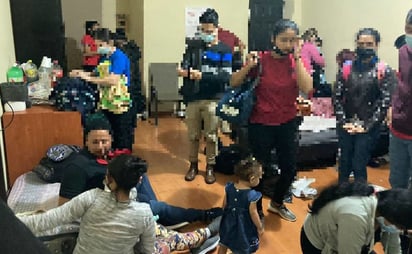 INM localiza a 195 migrantes sin alimento y agua en un hotel en NL