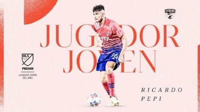 El mexicoestadounidense Ricardo Pepi se lleva el premio al Jugador Joven del Año de la MLS