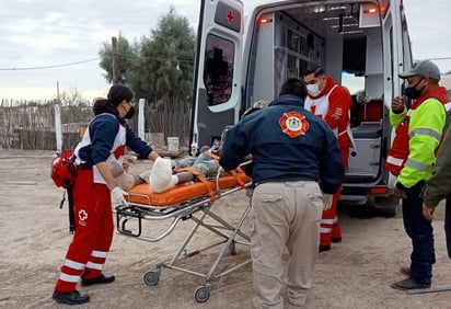 Tren destroza pie de indocumentado al caer de los vagones en Monclova 