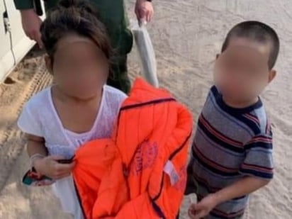 Localizaron a dos niños hondureños abandonados a la orilla del Río Bravo