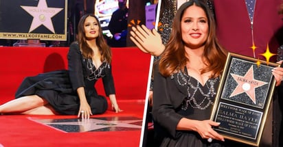 Salma Hayek nunca se imaginó tener una estrella y un día en su honor en Hollywood