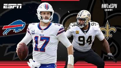 Bills y Saints esperan regresar a las filas de los contendientes en Día de Acción de Gracias